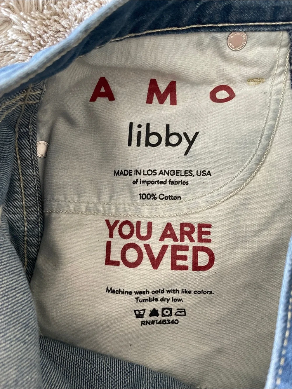 AMO Libby Jeans Women’s Size 27 Relaxed Straight Cropped Mid Rise Mastermind
