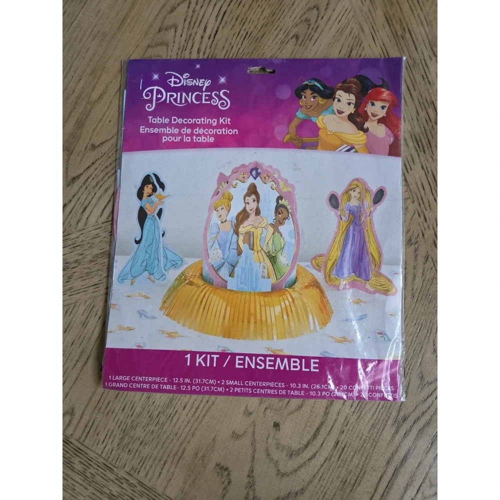 Disney Princess Birthday Party Table Decorating Kit Confetti New Centerpiece New