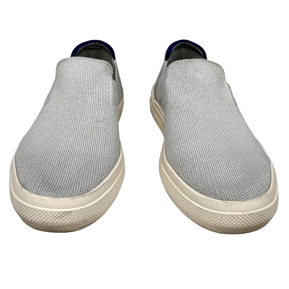 Rothys The Original Slip On City Sneakers Grey Shoes Unisex Womens 8 | Men's 6.5