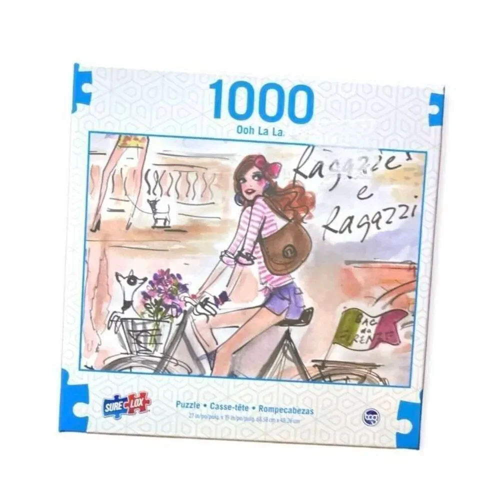 Sure-Lox Ooh La La Ragazzi 1000 pc Jigsaw Puzzle
