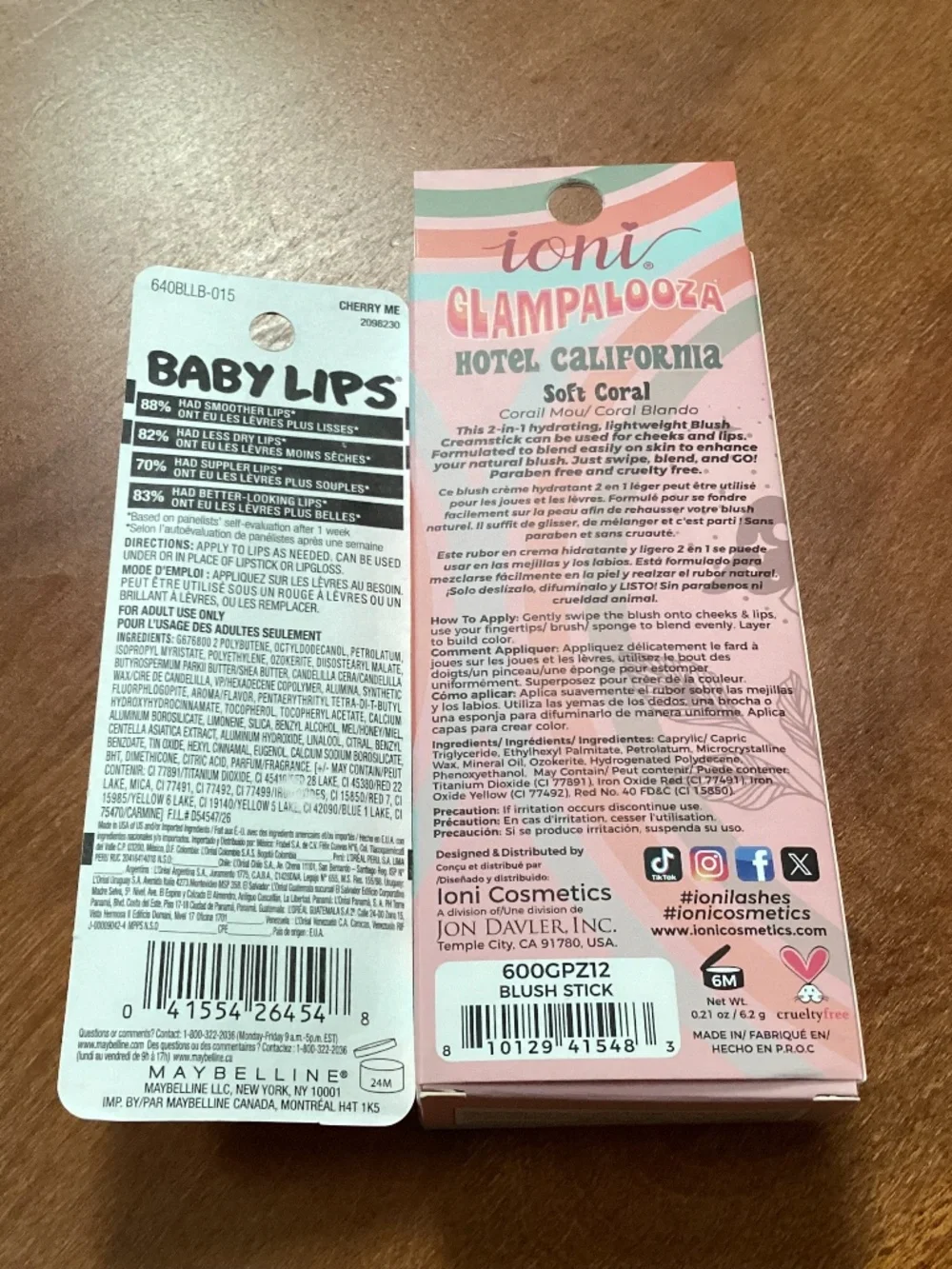 Maybelline baby lips
