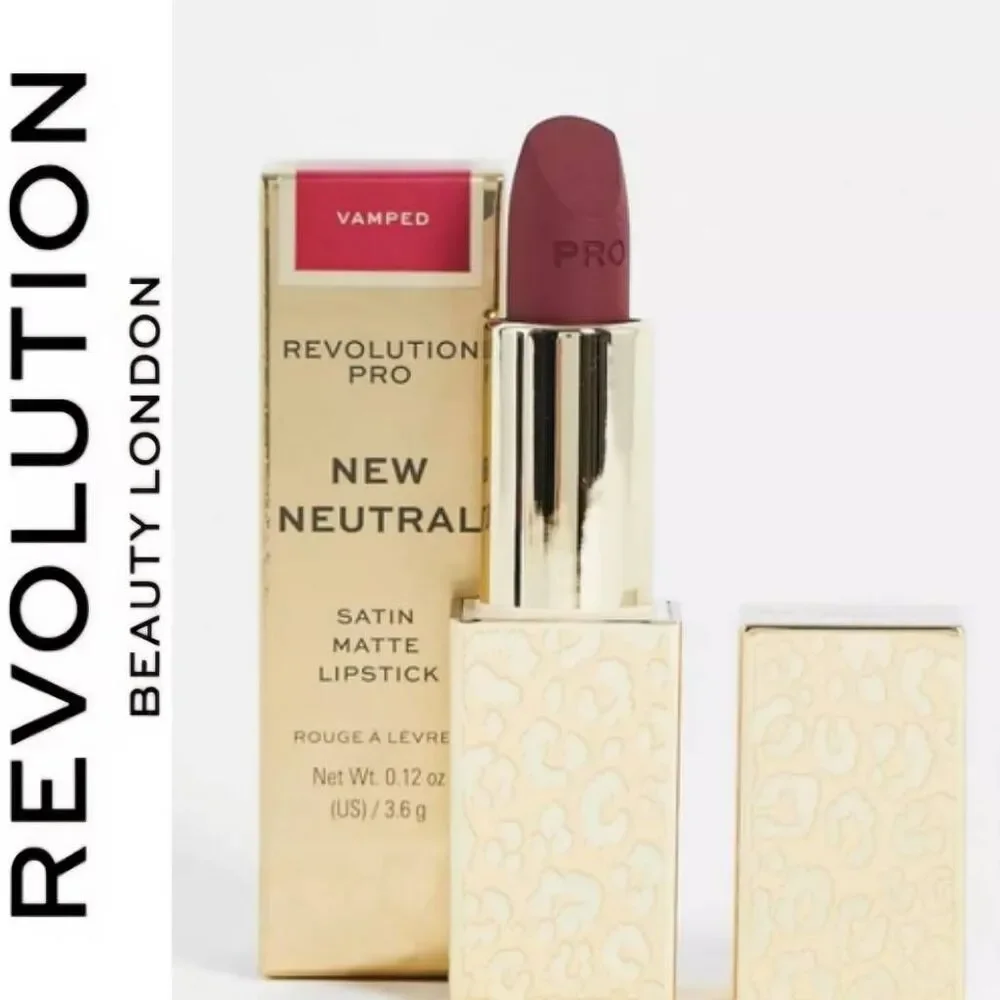Revolution‎ Beauty Pro New Neutral Satin Matte Lipstick