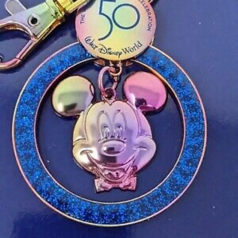 Celebrate 50 Years of Disney World Magic With this Adorable Keychain