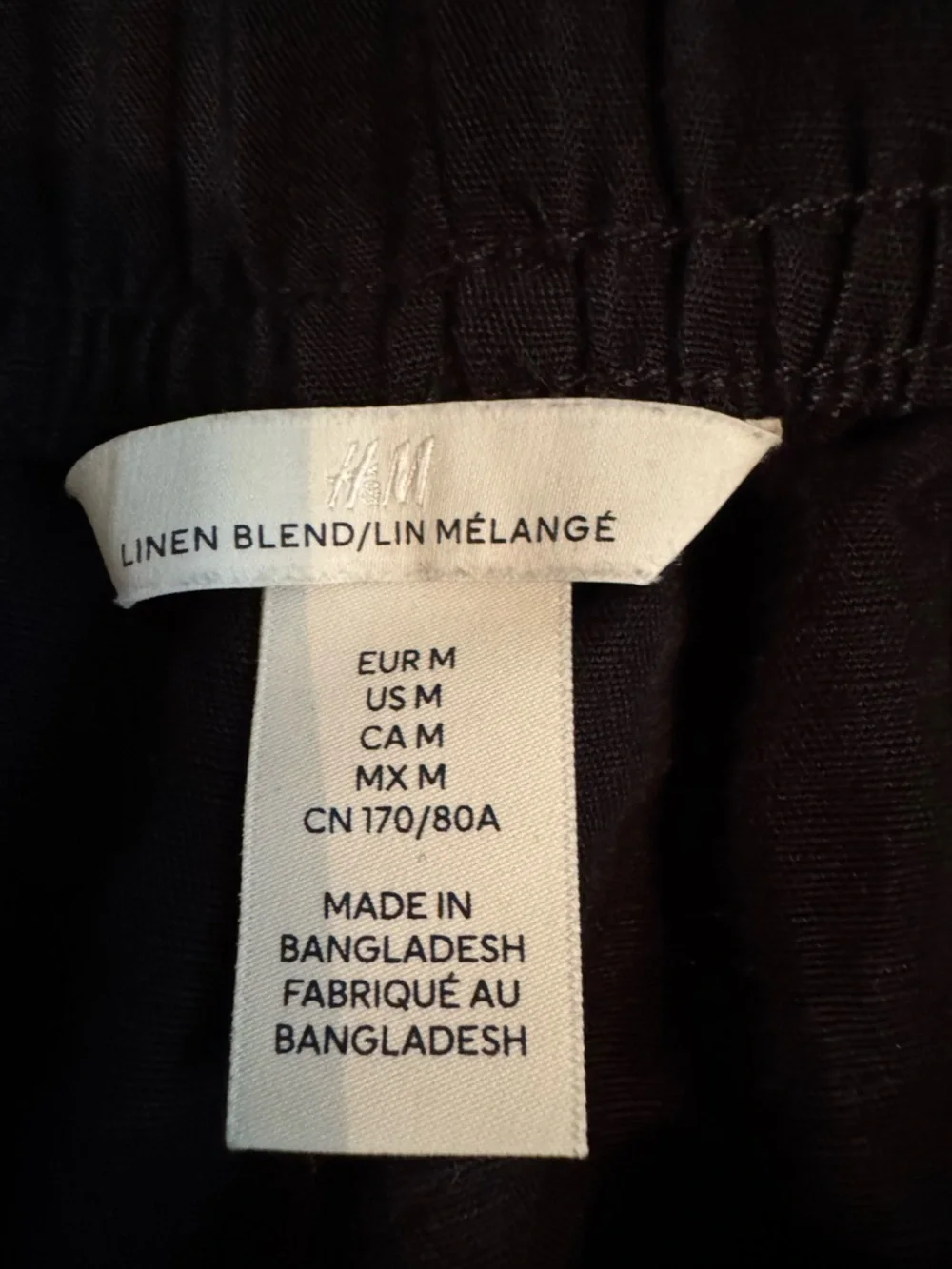 H&M womens linen
