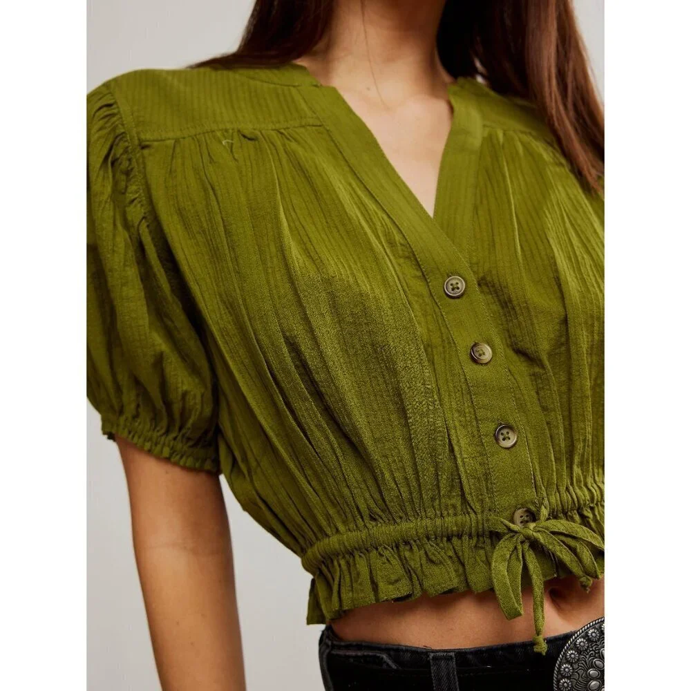 Free People trendy olive