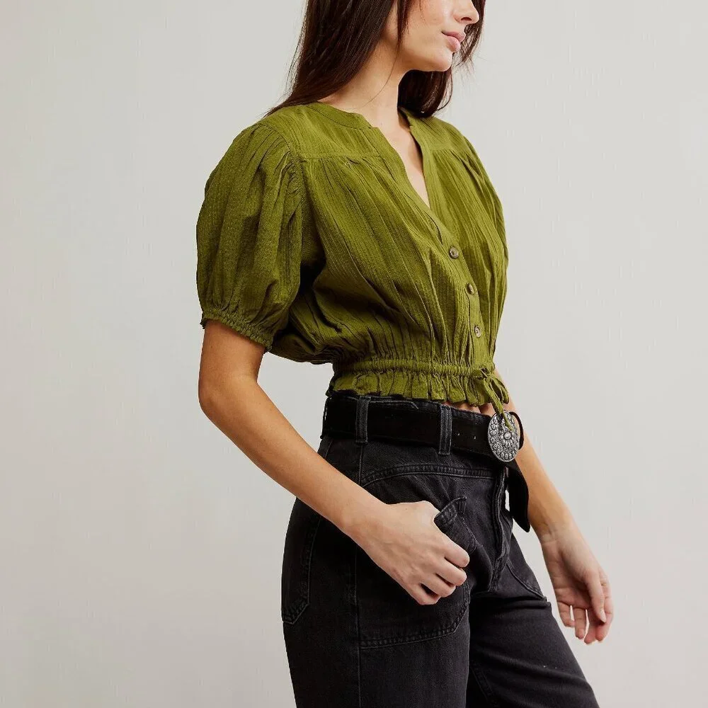 Free People trendy olive