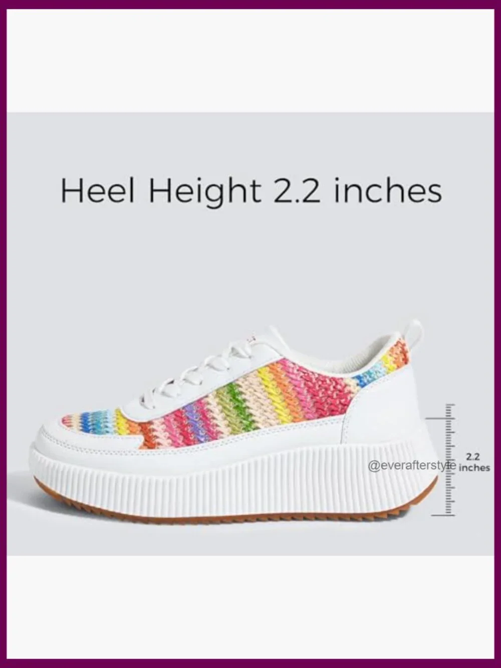 N/A platform sneakers