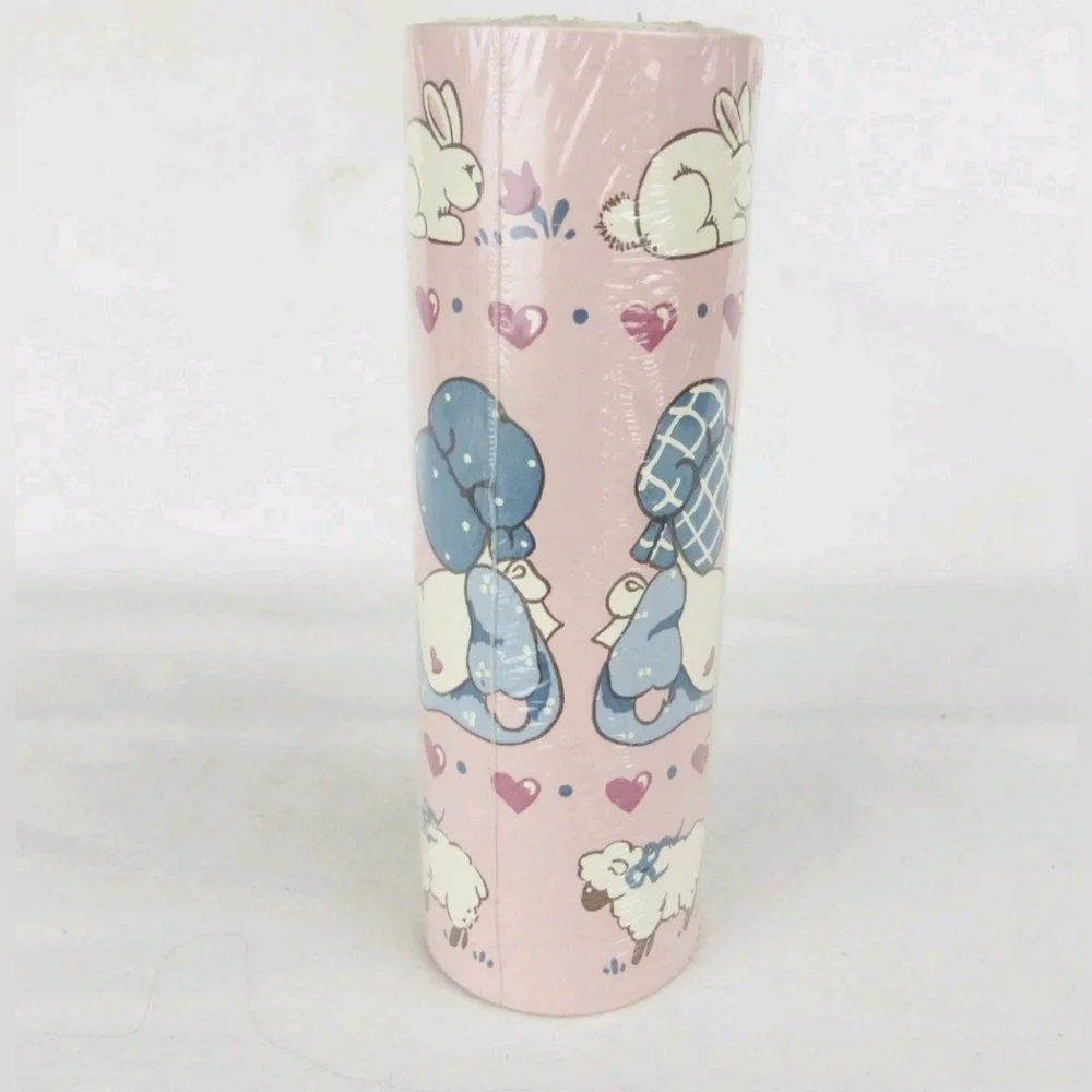 Vintage Design Edge Prairie Bonnets wallpaper border new prepasted girl‎ sheep