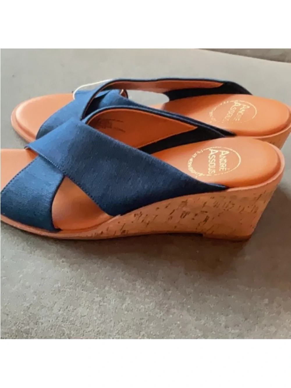 Andre Assous crossover straps