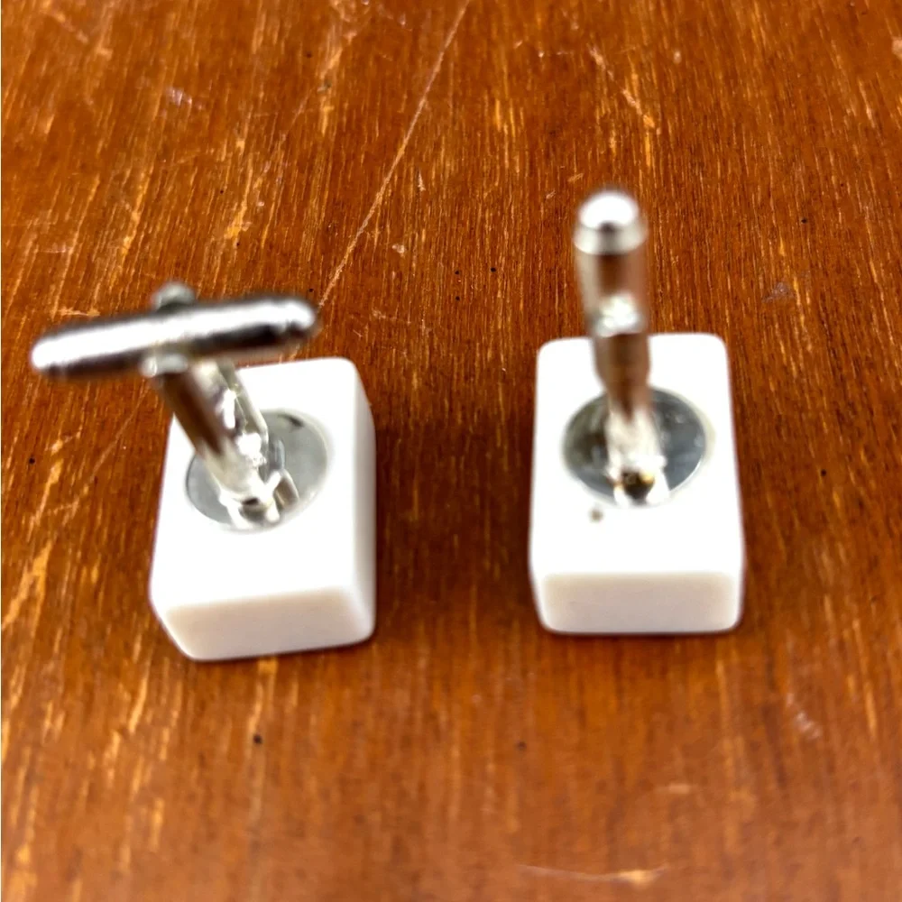 Nine dots mini mahjong Cufflinks