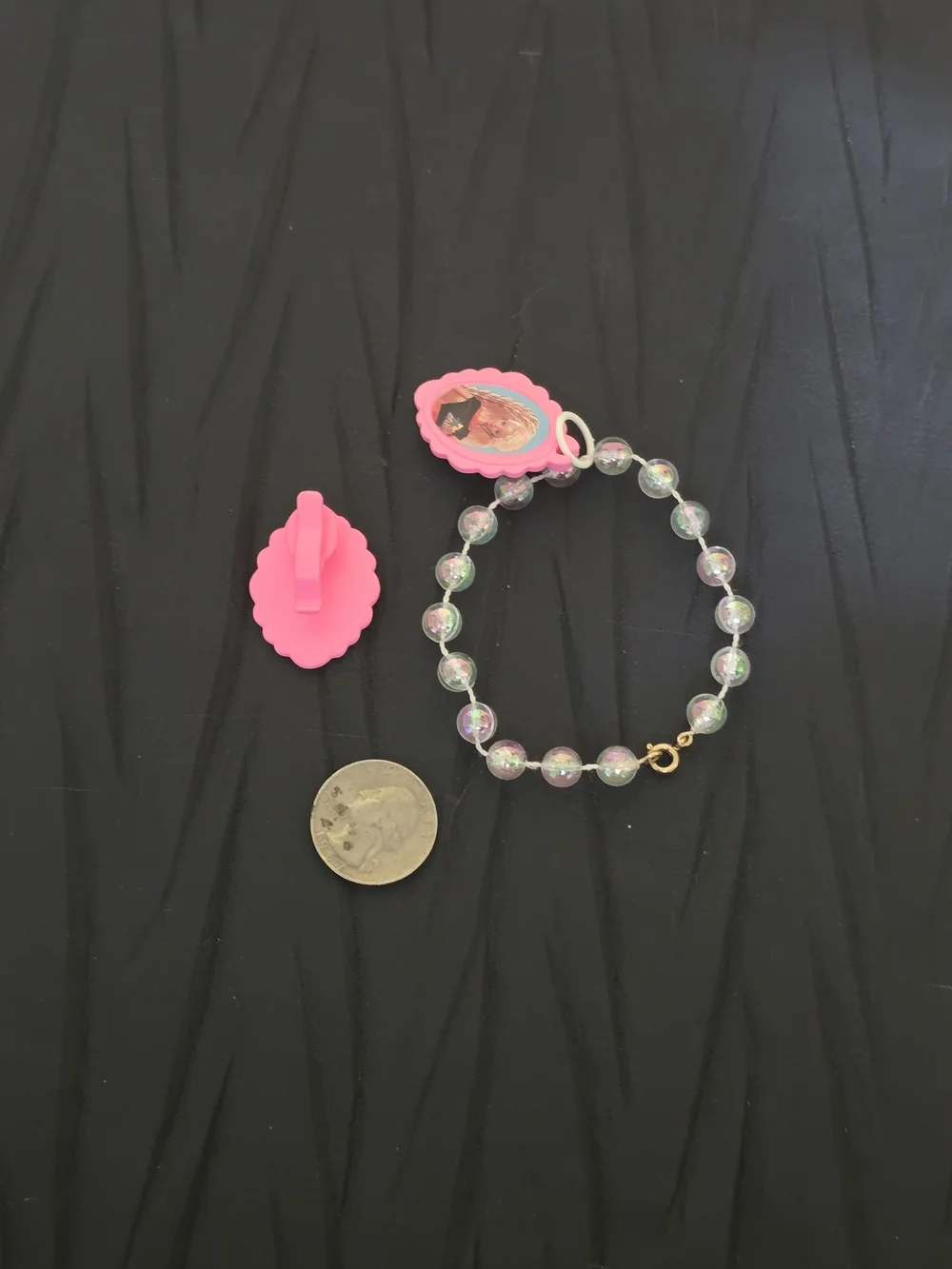 Mattel charm necklace