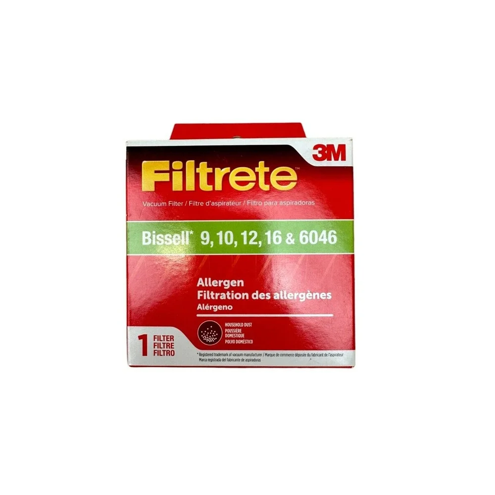 1 FILTRETE VACUUM FILTER BISSELL‎ 9,10,12,16 & 6046 66809C