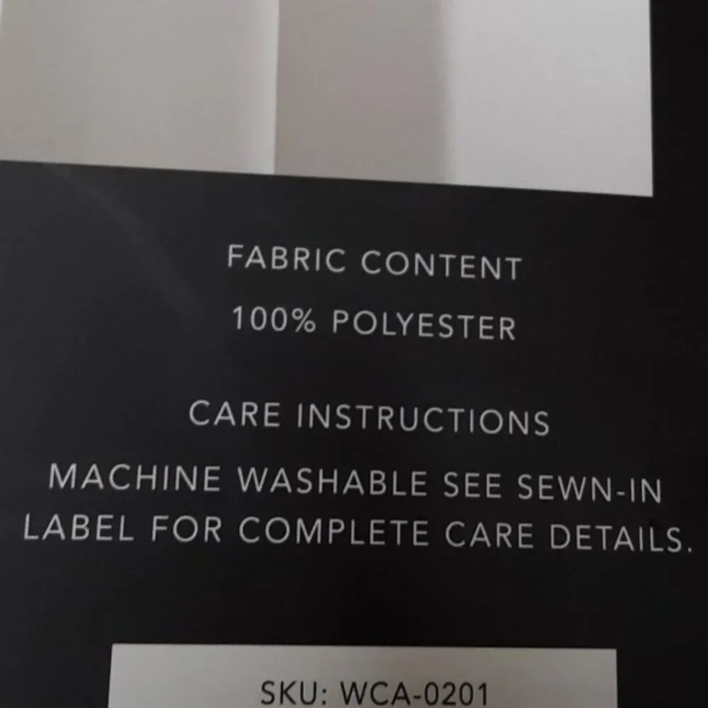 Celestial 2 Panels Room Darkening 4in1 Technology Off White Curtains