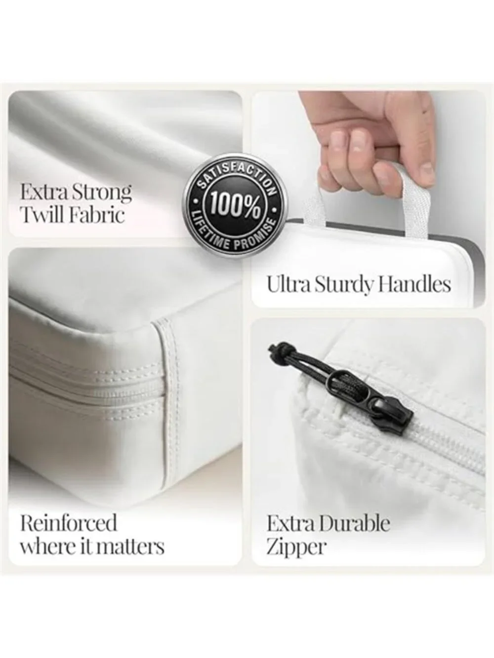Compression Packing Cubes Travel Organizer Luggage Packing Cube Set 4 Piece