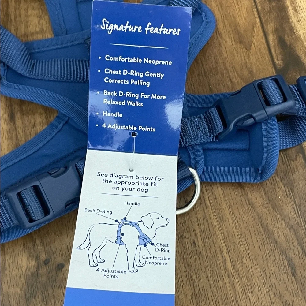 Top Paw blue adjustable