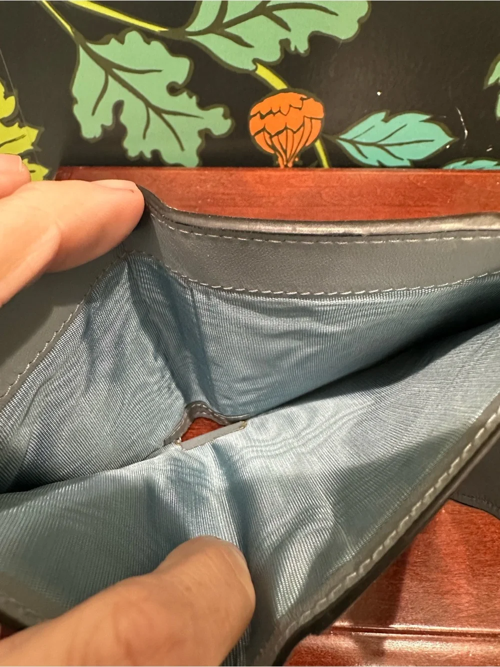 Dior design stamp fold