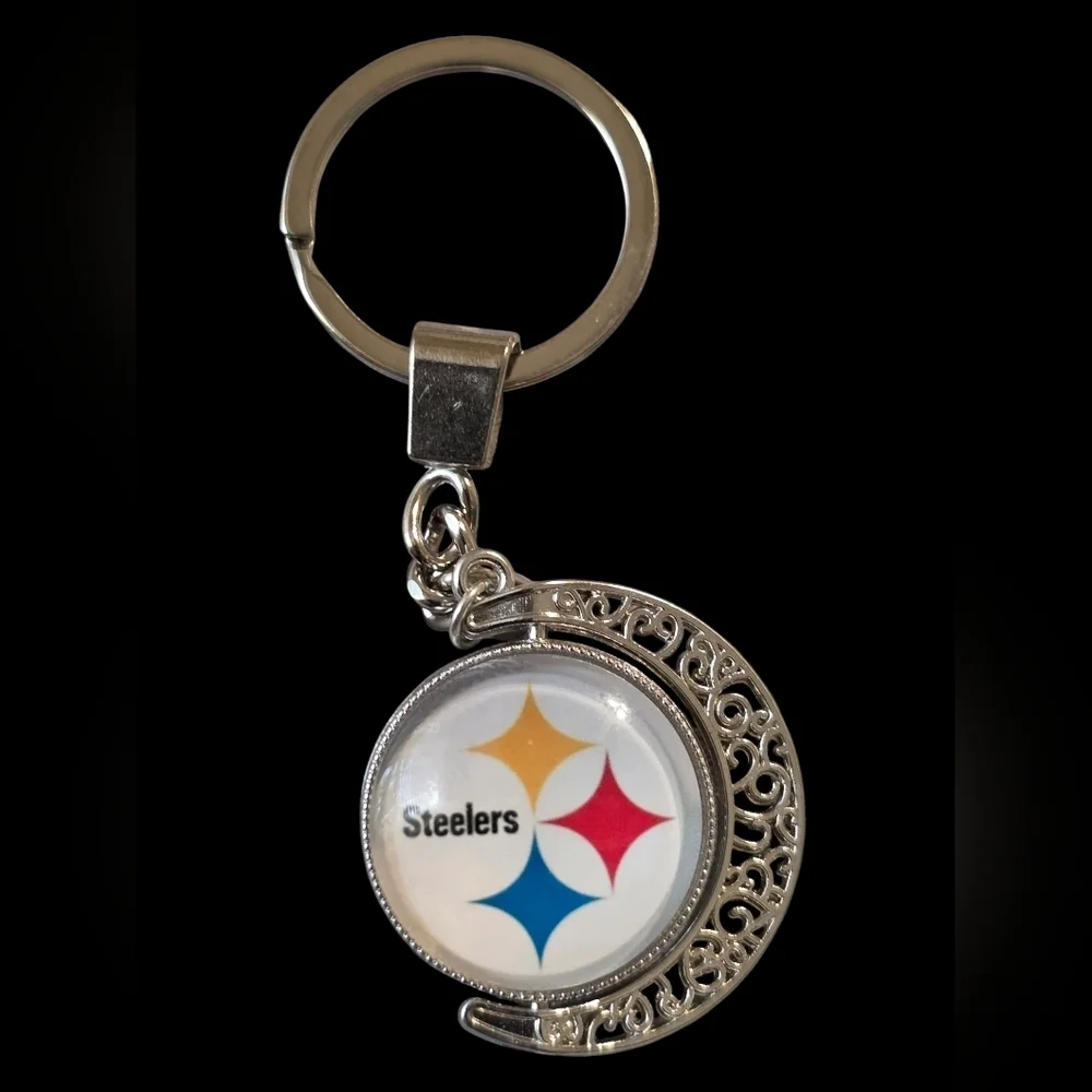 Pittsburgh Steelers Fidget Spinner Keychain