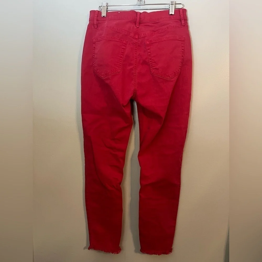 LOFT red frayed