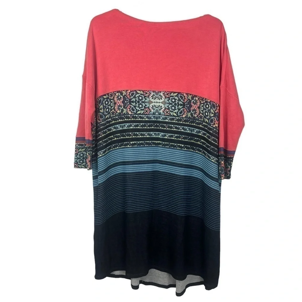Free People Midi Dress Tunic Modal