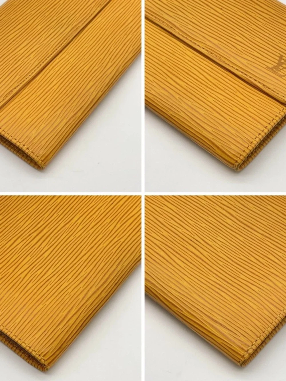 Louis Vuitton Epi Yellow Wallet