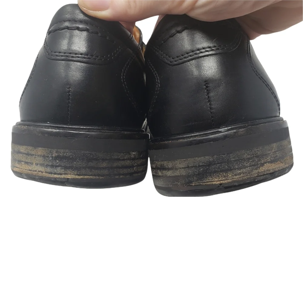 Ecco black leather