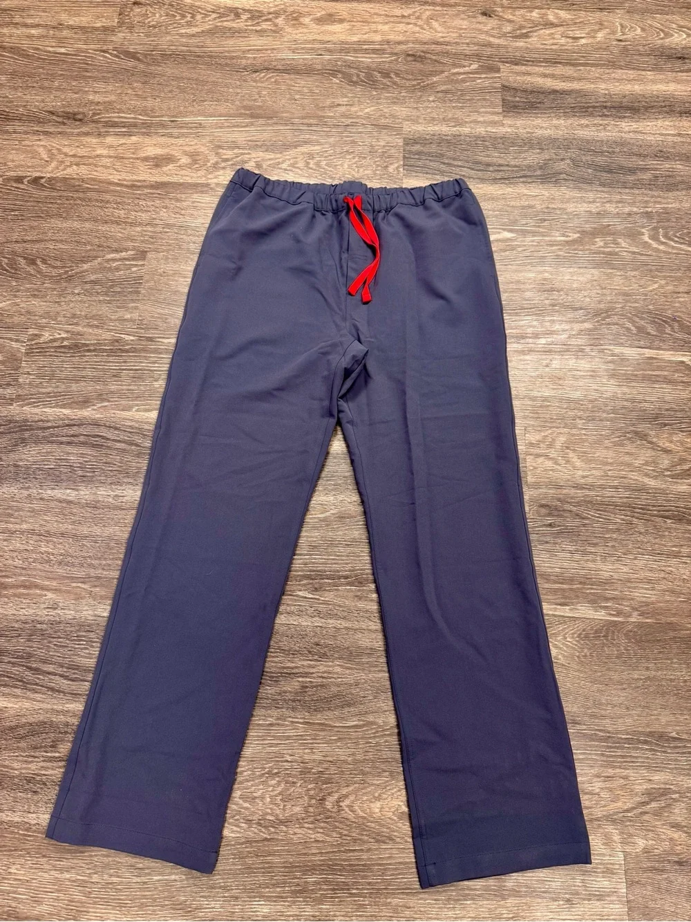 FIGS Pisco Scrub Pants Men's L Navy Blue Technical Collection Straight Leg