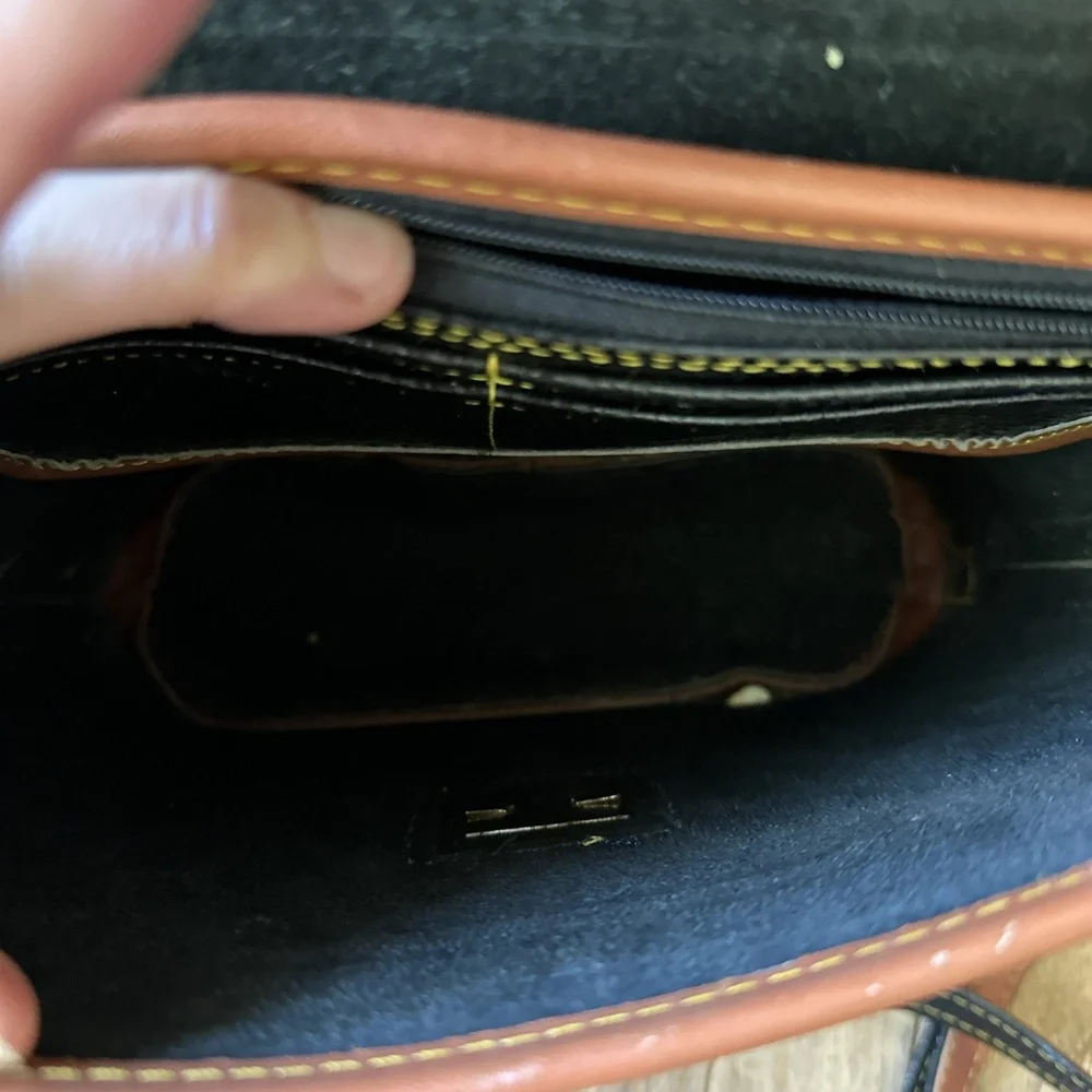 Carina International pebbled leather
