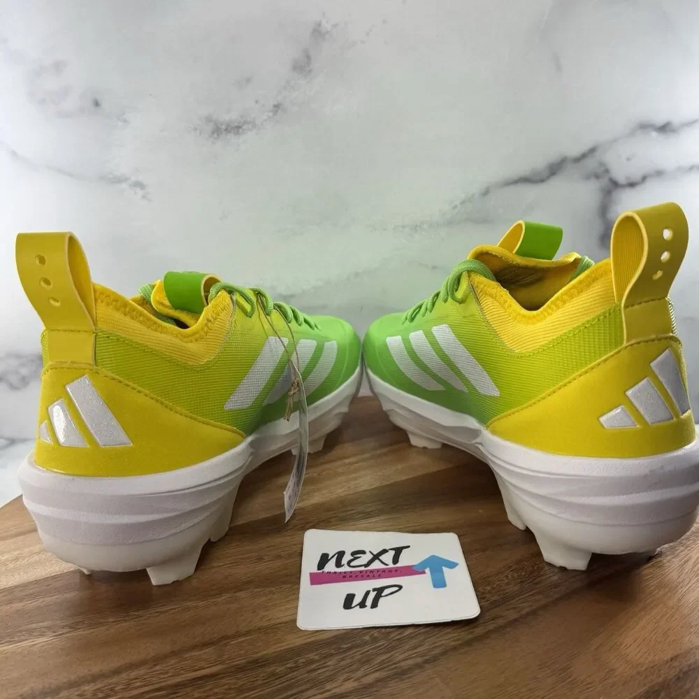 Mens size 12-Adidas Adizero Impact TPU Candy Baseball Cleats Lemon/Lime JR7827