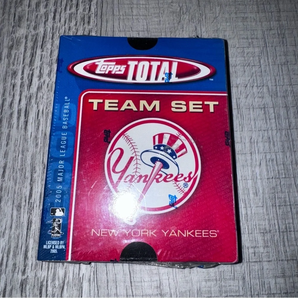 2005 Topps Total Sealed New York Yankees Team Set Derek Jeter MLB Posada Rivera