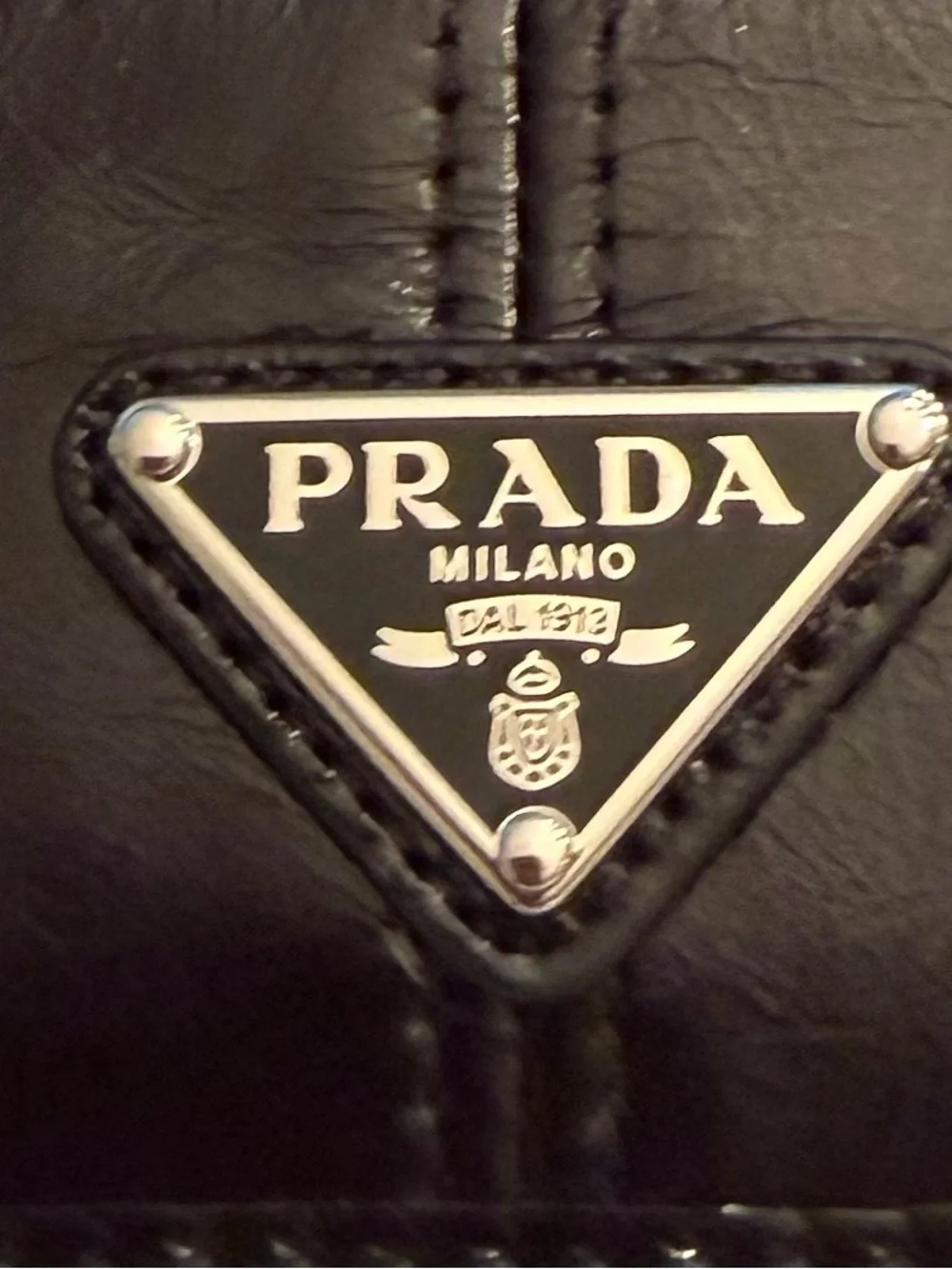 Prada Black Leather Men’s Wallet