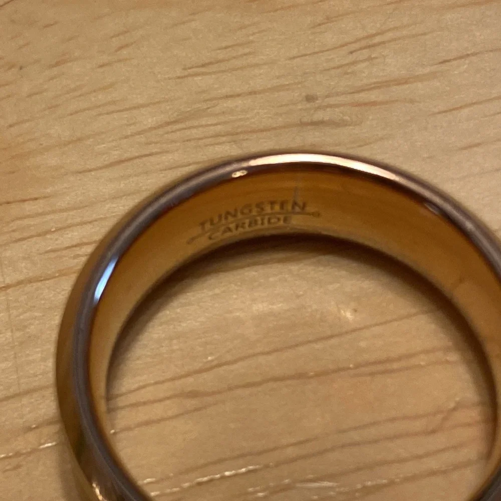 tungsten carbide rose gold
