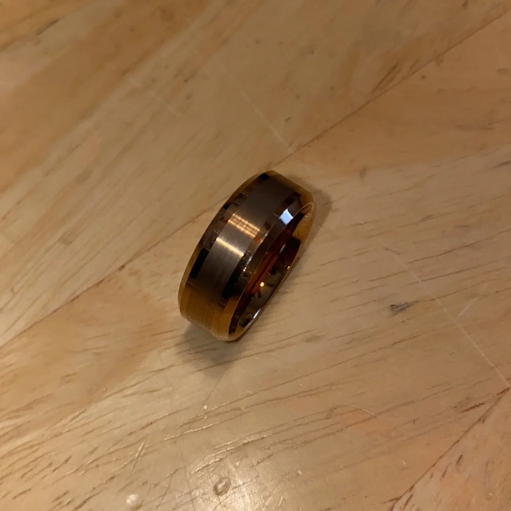 tungsten carbide rose gold