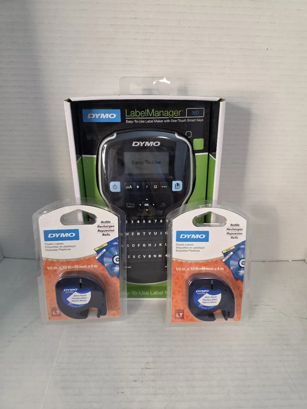Dymo LabelManager LMR-160 QWY D1 Label Maker One-Touch Smart Keys NEW SEALED BOX