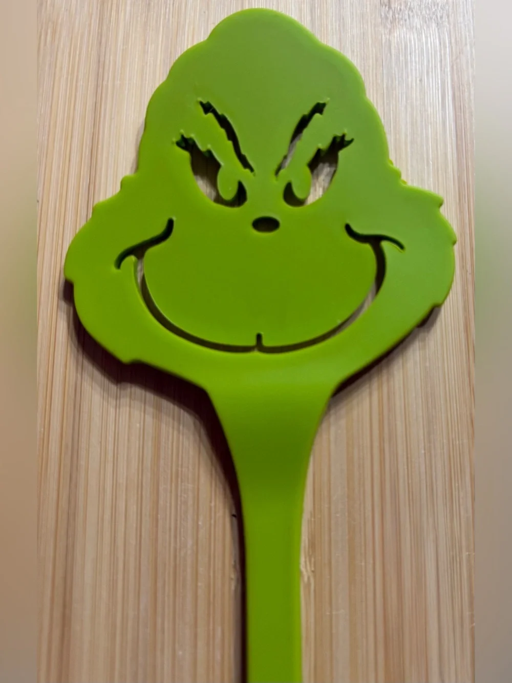 The Grinch Silicone Kitchen Spatula Green Christmas