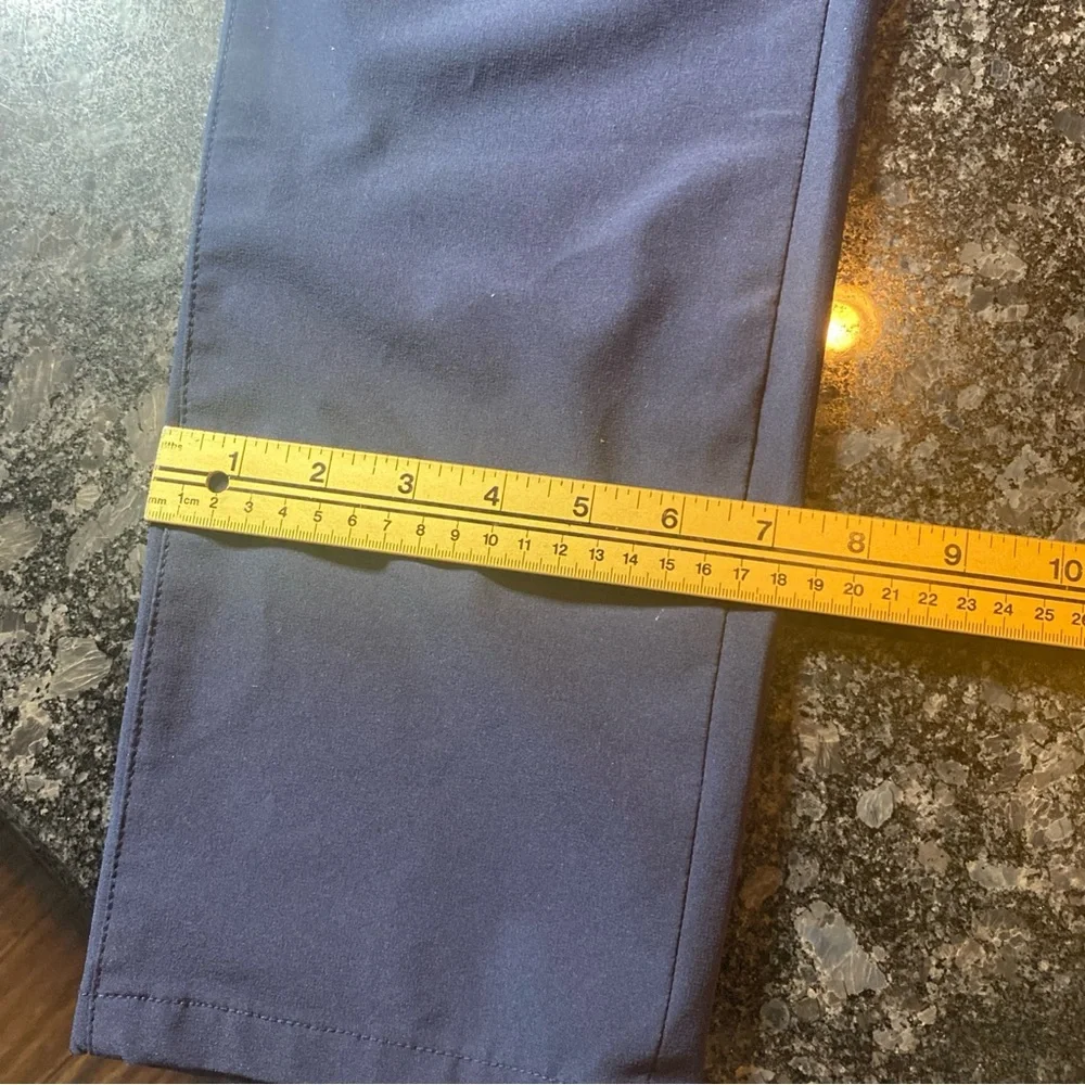 Mizzen+Main Helmsman Mens 33x32 Slim Fit Navy Blue Performance Chino Pants