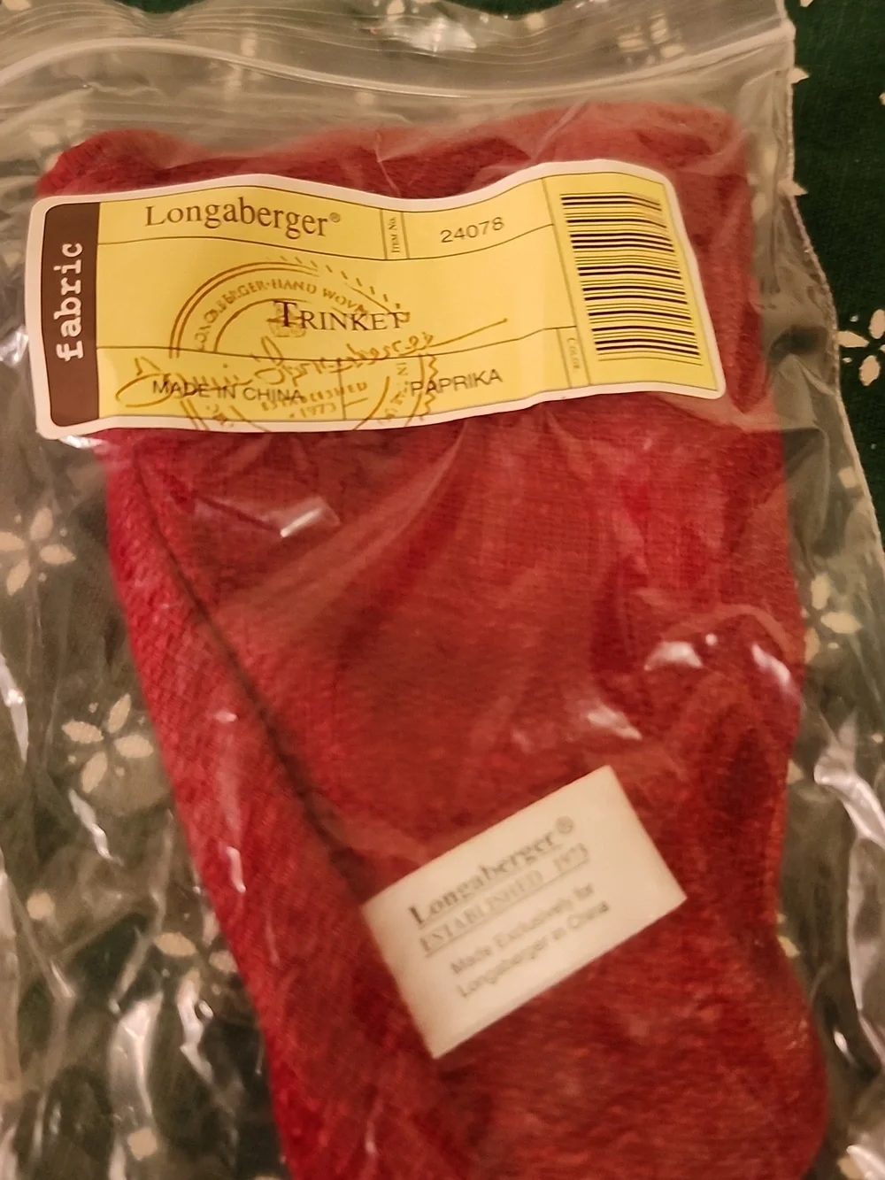 Longaberger small woven