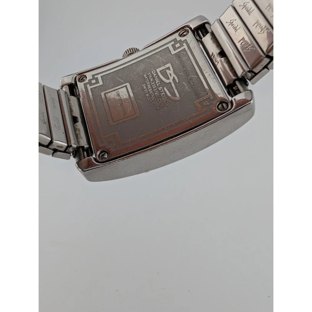 Daniel Steiger MODA Limited Edition Watch Pink MOP Dial 26mm Case- New Battery