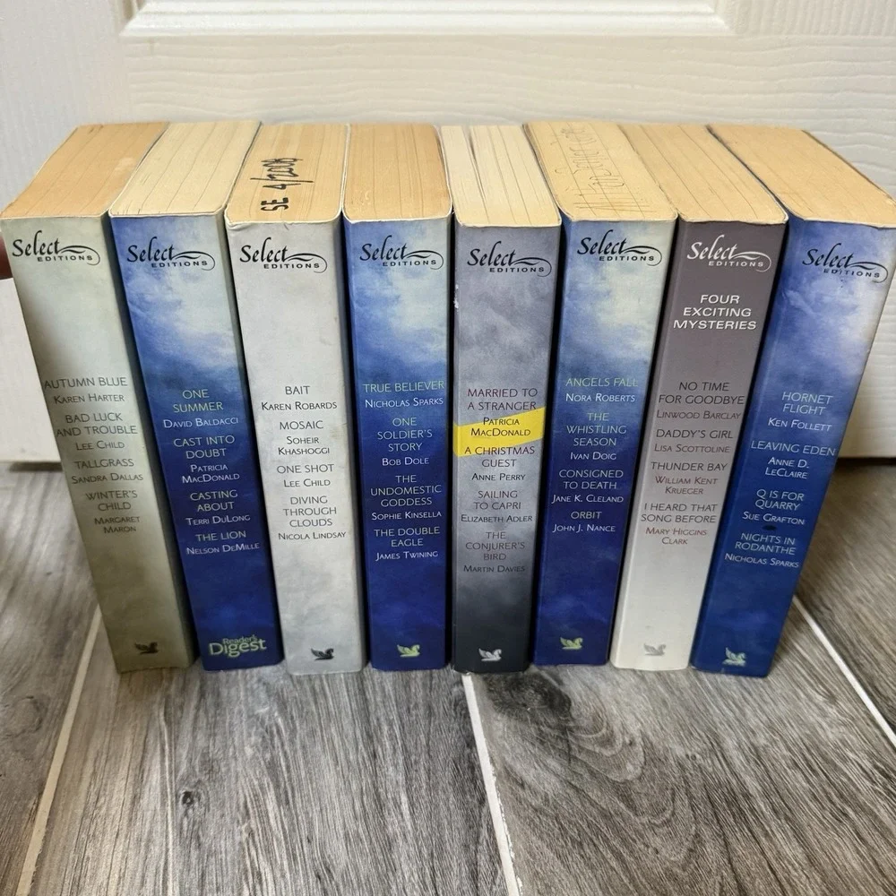 Readers Digest Select Edition‎ Book Lot (8) 2006-08, 2010, 2012