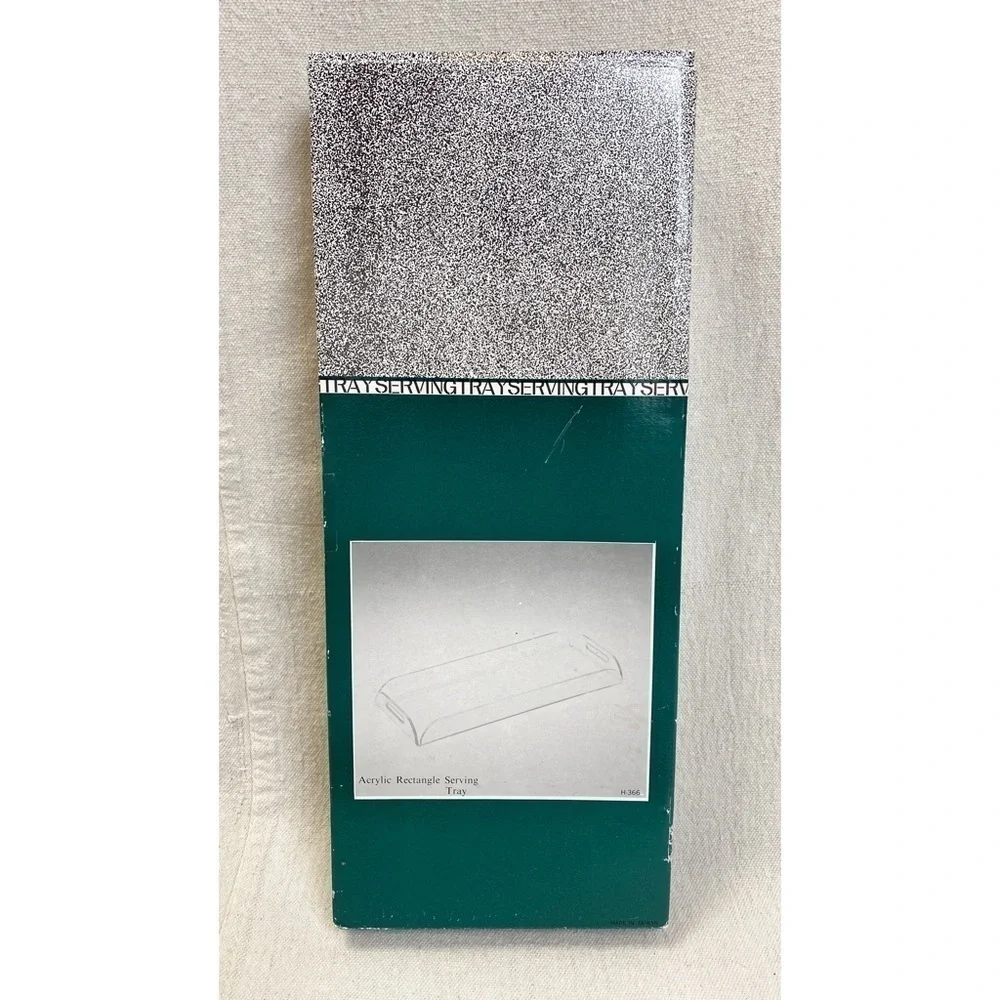 N/A acrylic serving