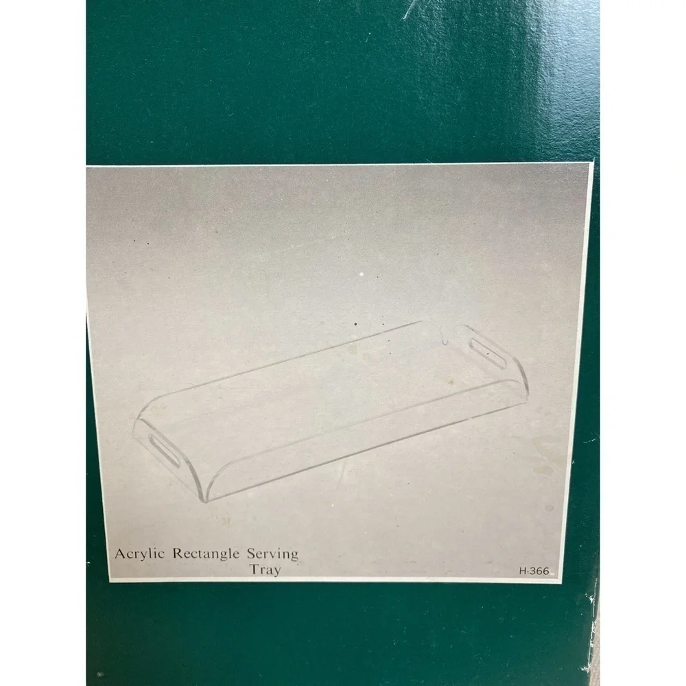 N/A acrylic serving