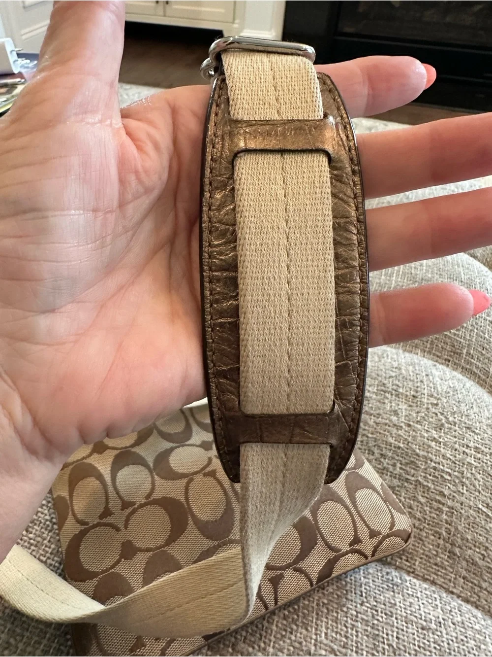 Coach signature canvas