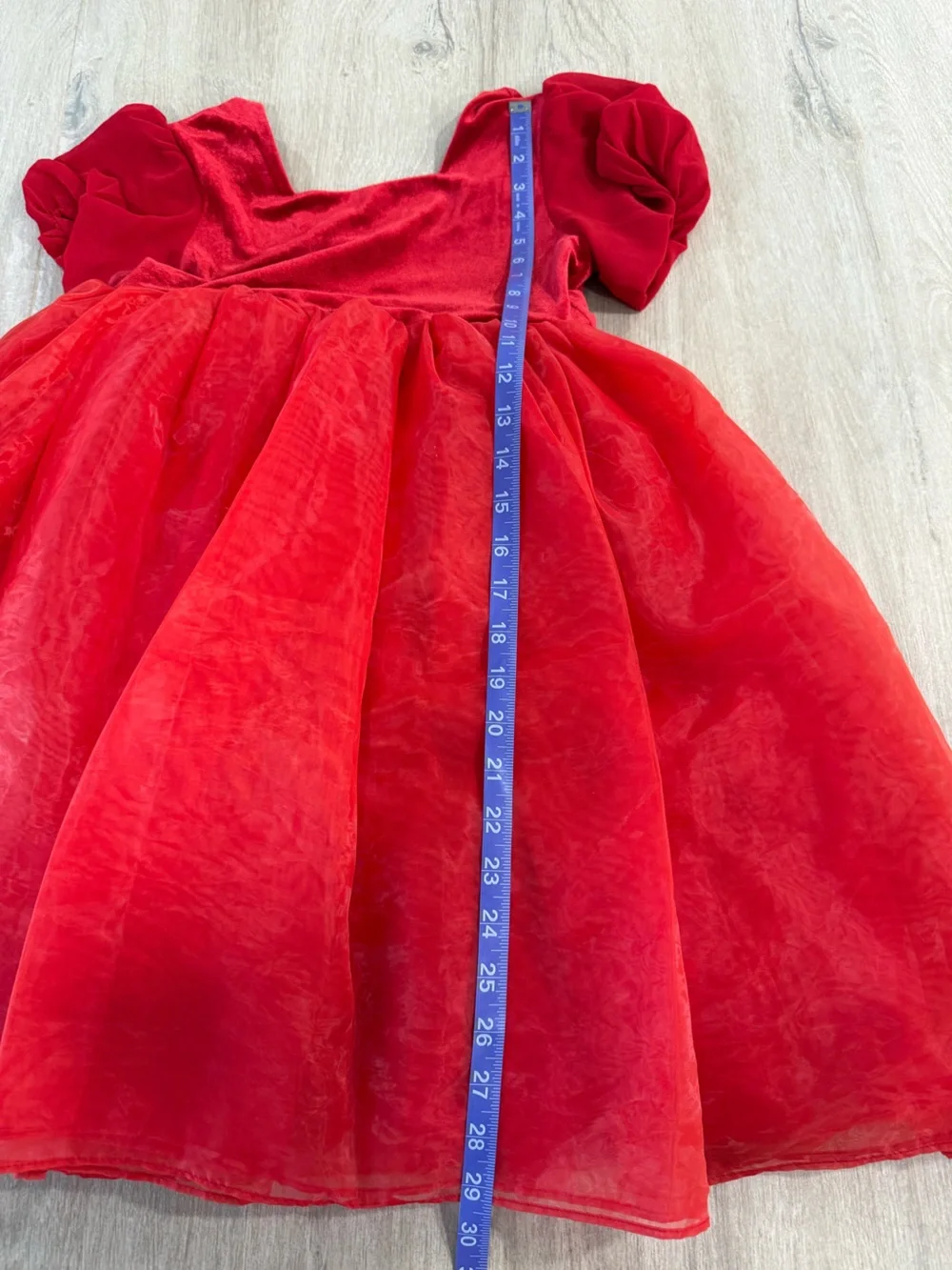 Taylor Joelle sleeves velvet bodice