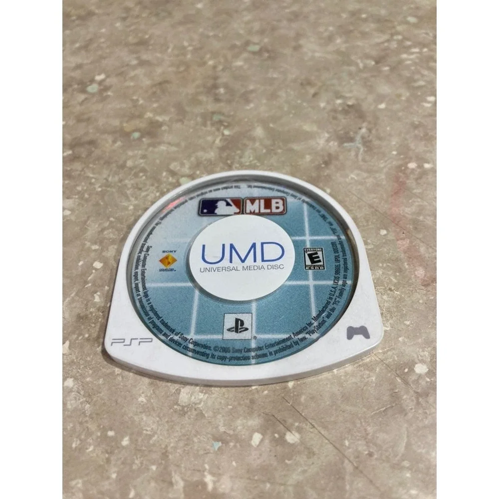Sony MLB Video Game PSP N/A White UMD Disc Only Sports Baseball‎