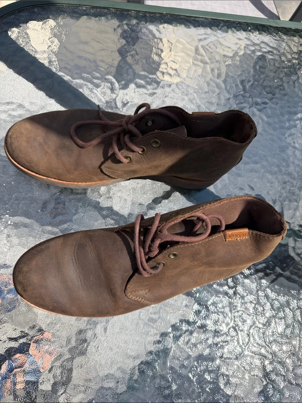 Vans Men’s Dark Brown Suede Chukka Boots