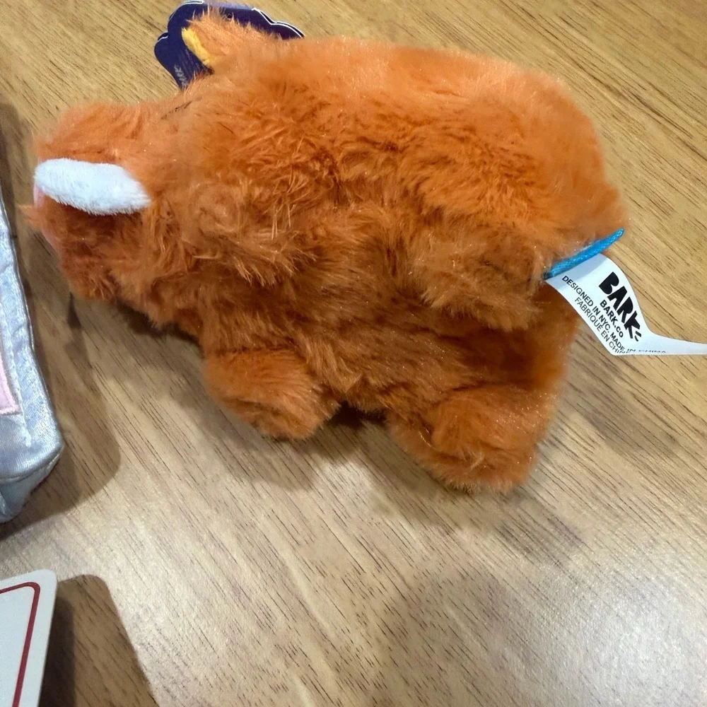 BarkBox Dog Toy Bundle Wine Spritzer Pool Boy + Canned Barky Sauce + Plush Boar