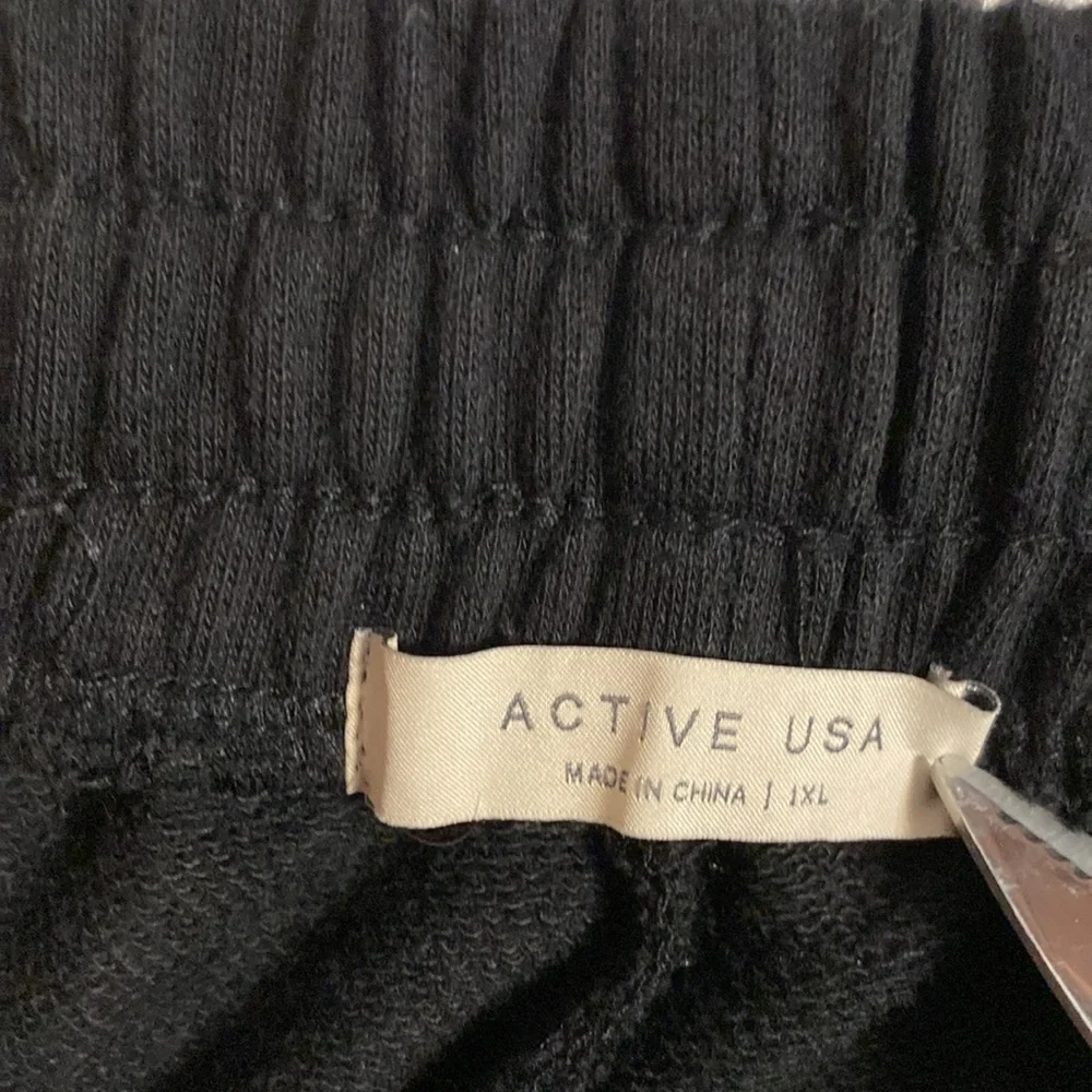 Active USA 1 XL Jogger with Drawstring and Pockets Women’s Activewear