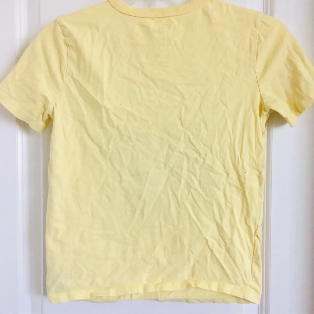 GAP KIDS yellow green short sleeve Tshirt size medium