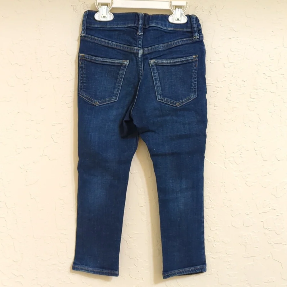 GAP Boys Dark Wash Stretch Athletic Jeans Size 5