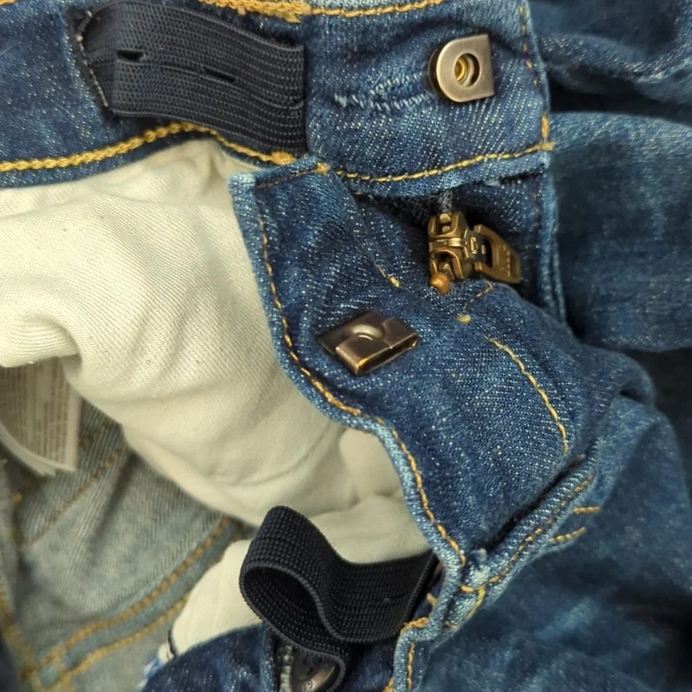 GAP Boys Dark Wash Stretch Athletic Jeans Size 5