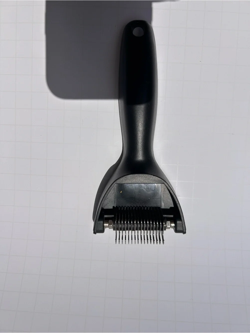 Dog Deshedding Tool — Yellow/Black